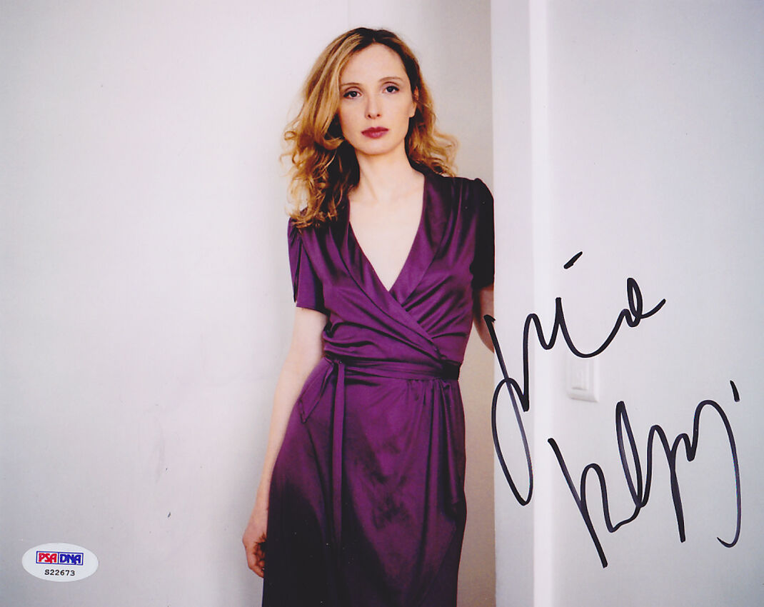 Julie Delpy SIGNED 8x10 Photo Poster painting Before Midnight Sunset Sunrise PSA/DNA AUTOGRAPHED