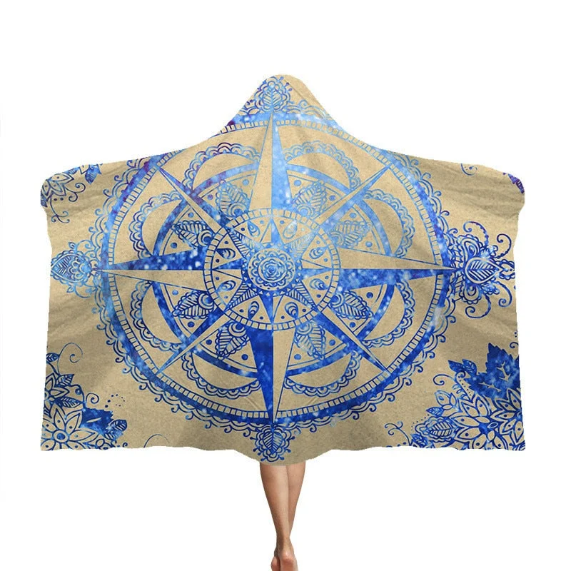 3D Printed Hooded Blanket Anime Soft Fluffy Blankets For Adults Sherpa Fleece Winter Throw Blanket Hoodie Blanket Travel Mantle