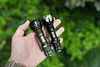 Mini Long-range Tactical EDC Bright Small Flashlight with Two-way Strike Bezel 