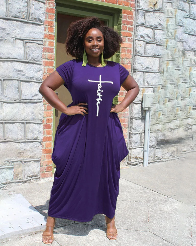 SOLID IRREGULAR HEM DRESS