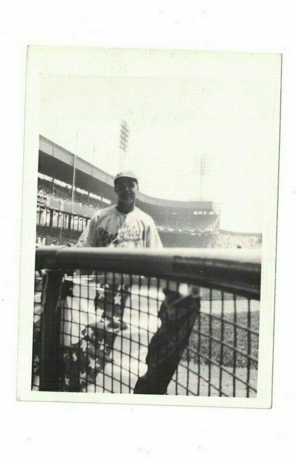 Lew Riggs Vintage Original Brooklyn Dodgers Baseball Photo Poster painting