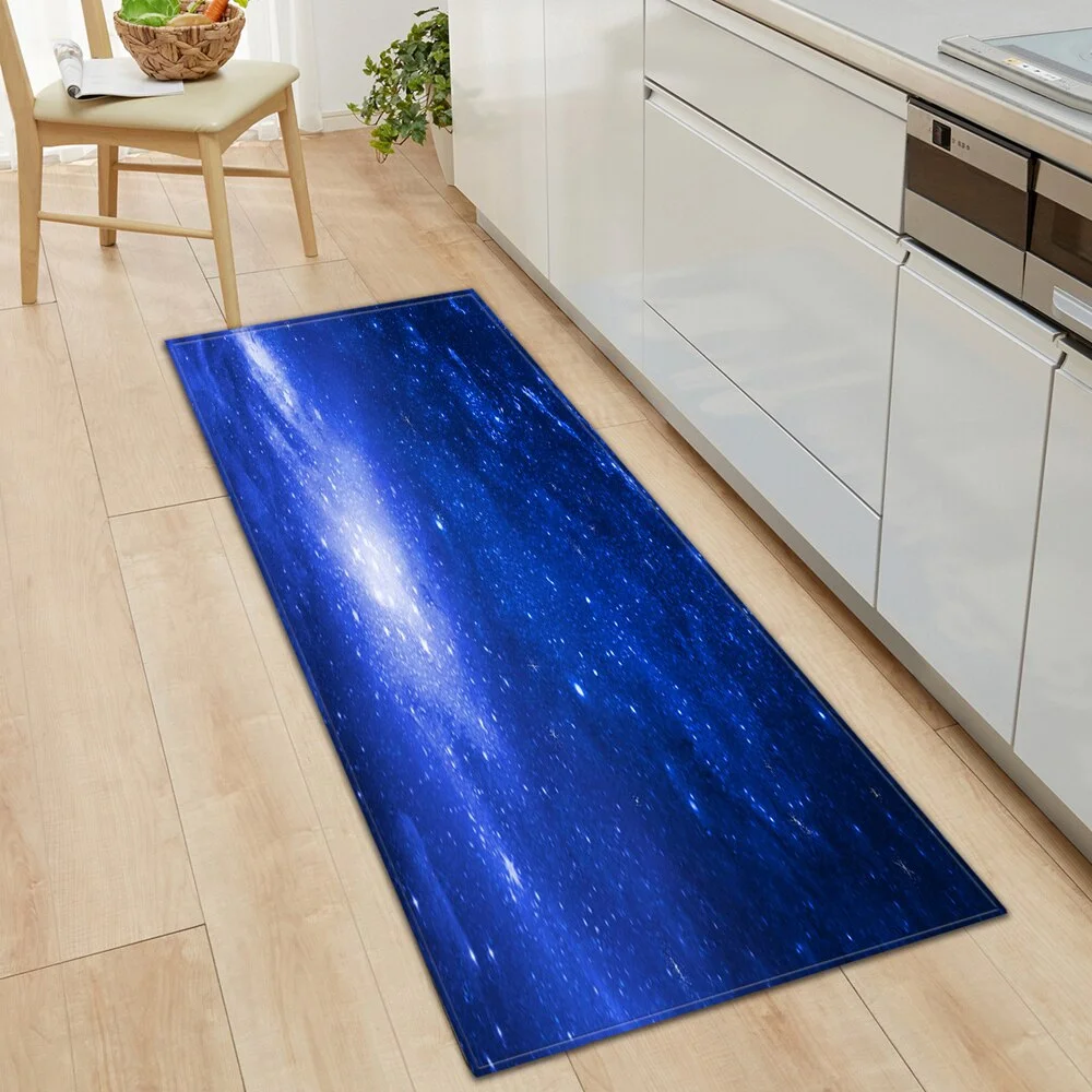 Modern Kitchen Floor Mat Microfiber Living Room Carpet Kitchen Anti-skid Mat Water-absorbent Door Mat Bedroom Decoration Carpet