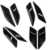 1Pair Hood Air Vent Cover Trims Gloss Black Fit for Range Rover Sport L494 14-18