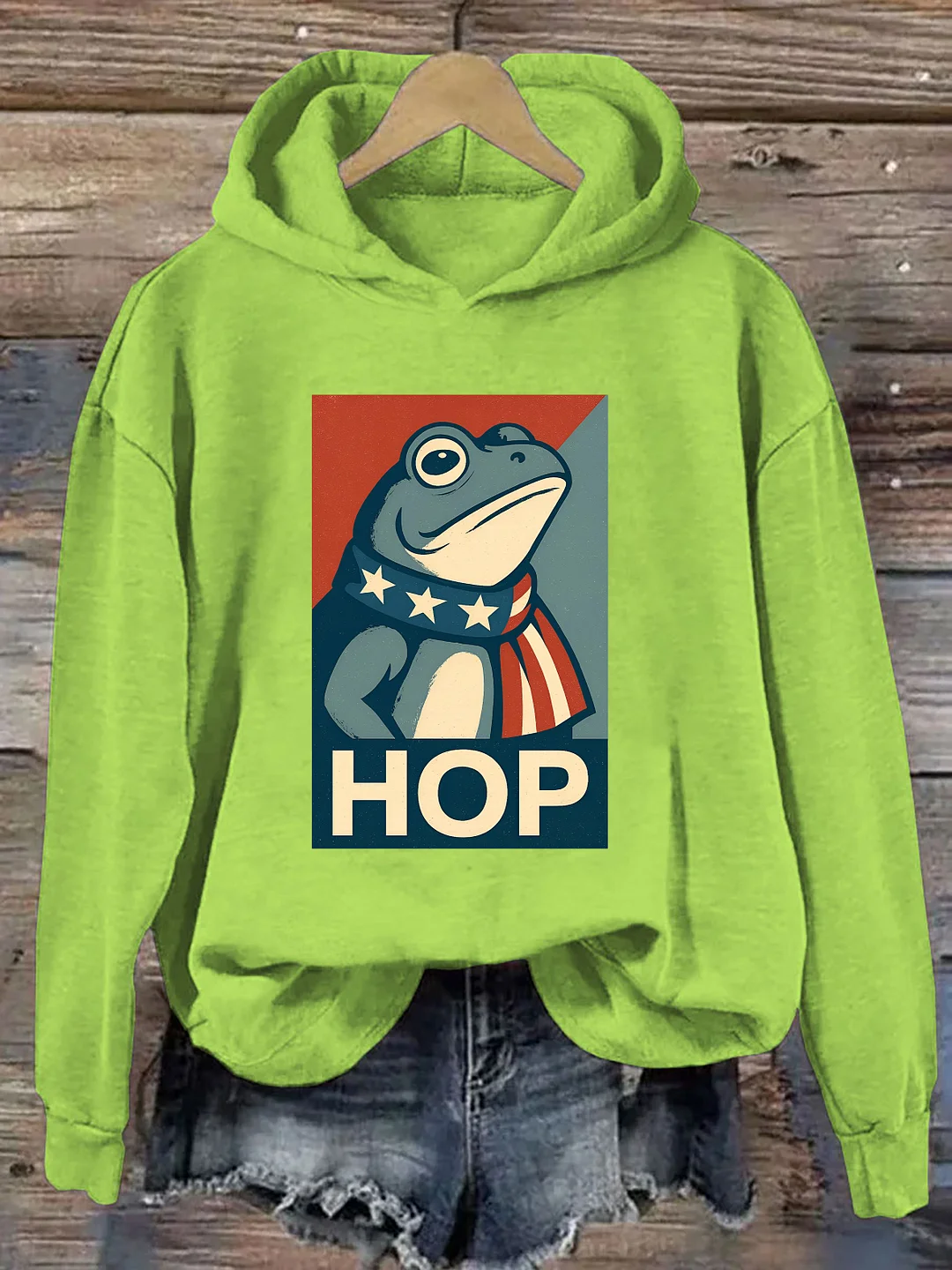 Portland HOP Frog Hoodie