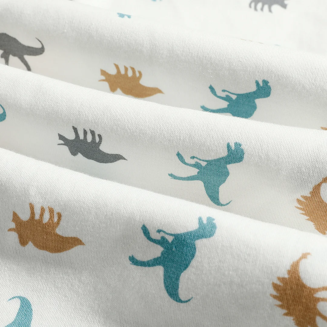 Egmao Baby Premium 100% Organic Cotton Crib Sheet - Jurassic World