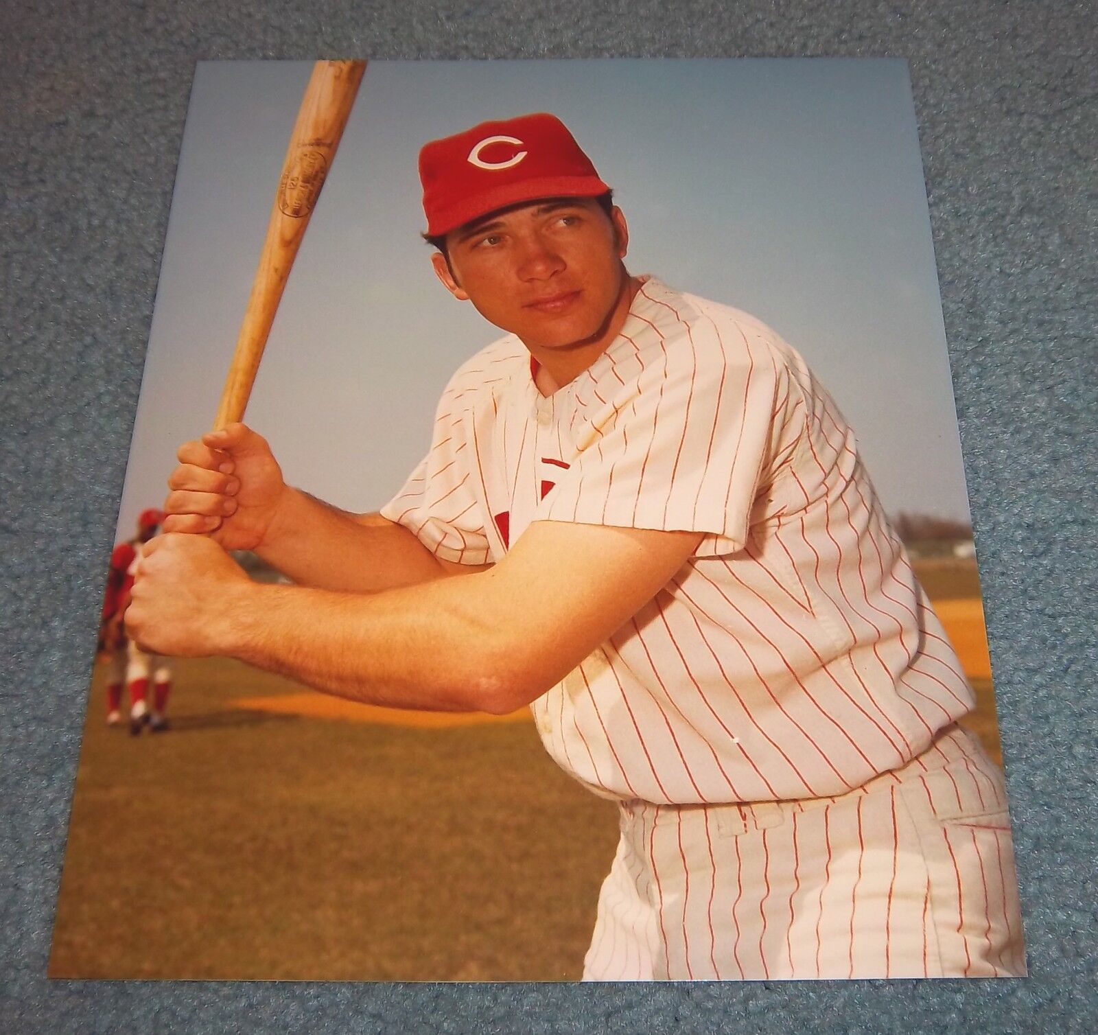 Cincinnati Reds Johnny Bench Unsigned 8x10 Photo Poster painting HOF