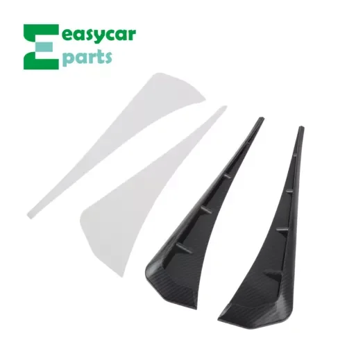 Dronehint Carbon Fiber Texture Side Fender Vent Wing Cover Trim Edge for Chevrolet Equinox (For: GMC) Parts