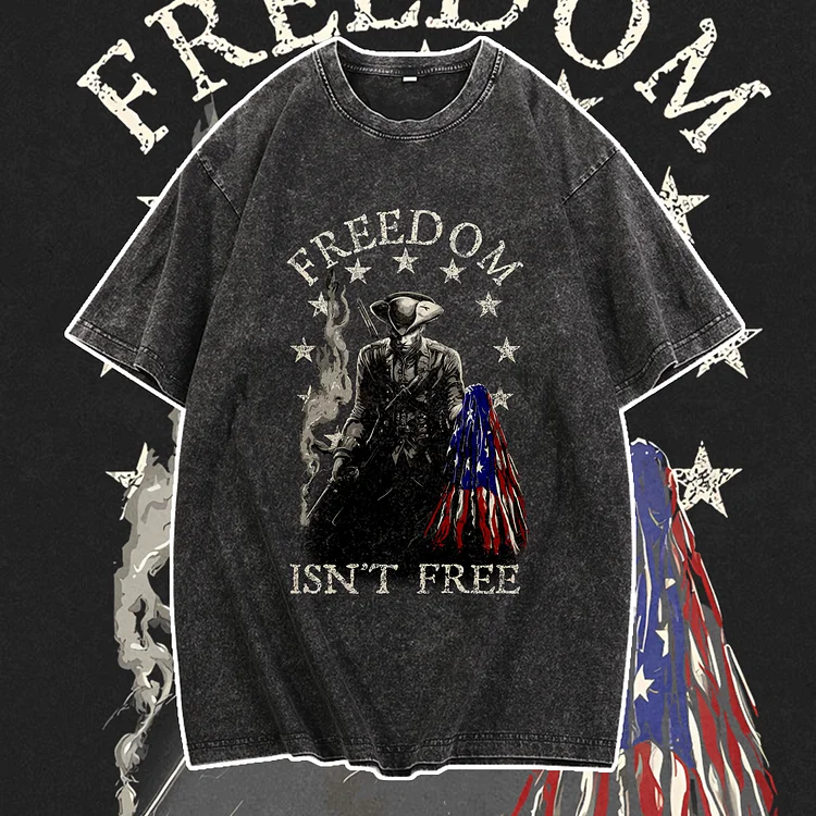 Davidhawaii100% Cotton Casual Vintage Masculine Flag Street T-Shirt - 100% Cotton