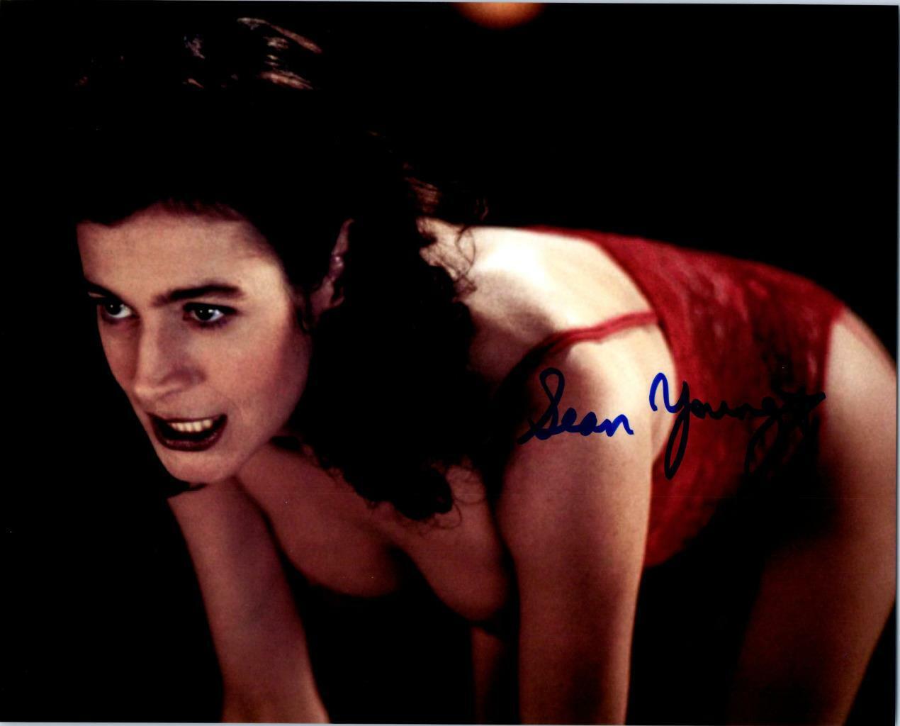 Sean Young autographed 8x10 Photo Poster painting Really nice signed Photo Poster painting and COA