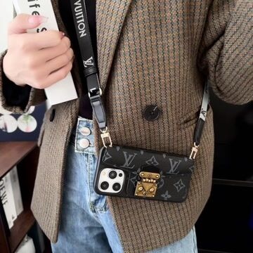 LV new petite malle women fashion messenger bag apple iPhone leather cases