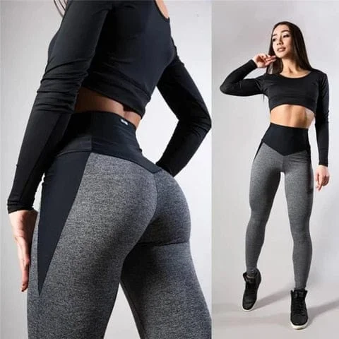 pornhint Pornhint ATHVOTAR Women Leggings Sports Women Fitness High Waist Seamless Leggings Push Up Running Energy Seamless Leggings