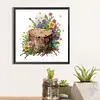 uk.everydayedeals (Limited Stock)Diamond Painting - Crystal Rhinestone - Stump Flower