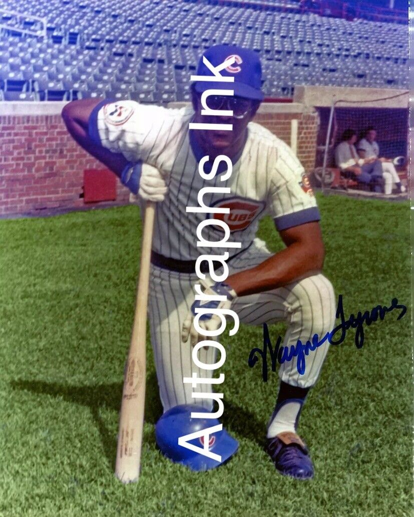 Wayne Tyrone Autographed 8x10 Chicago Cubs#1