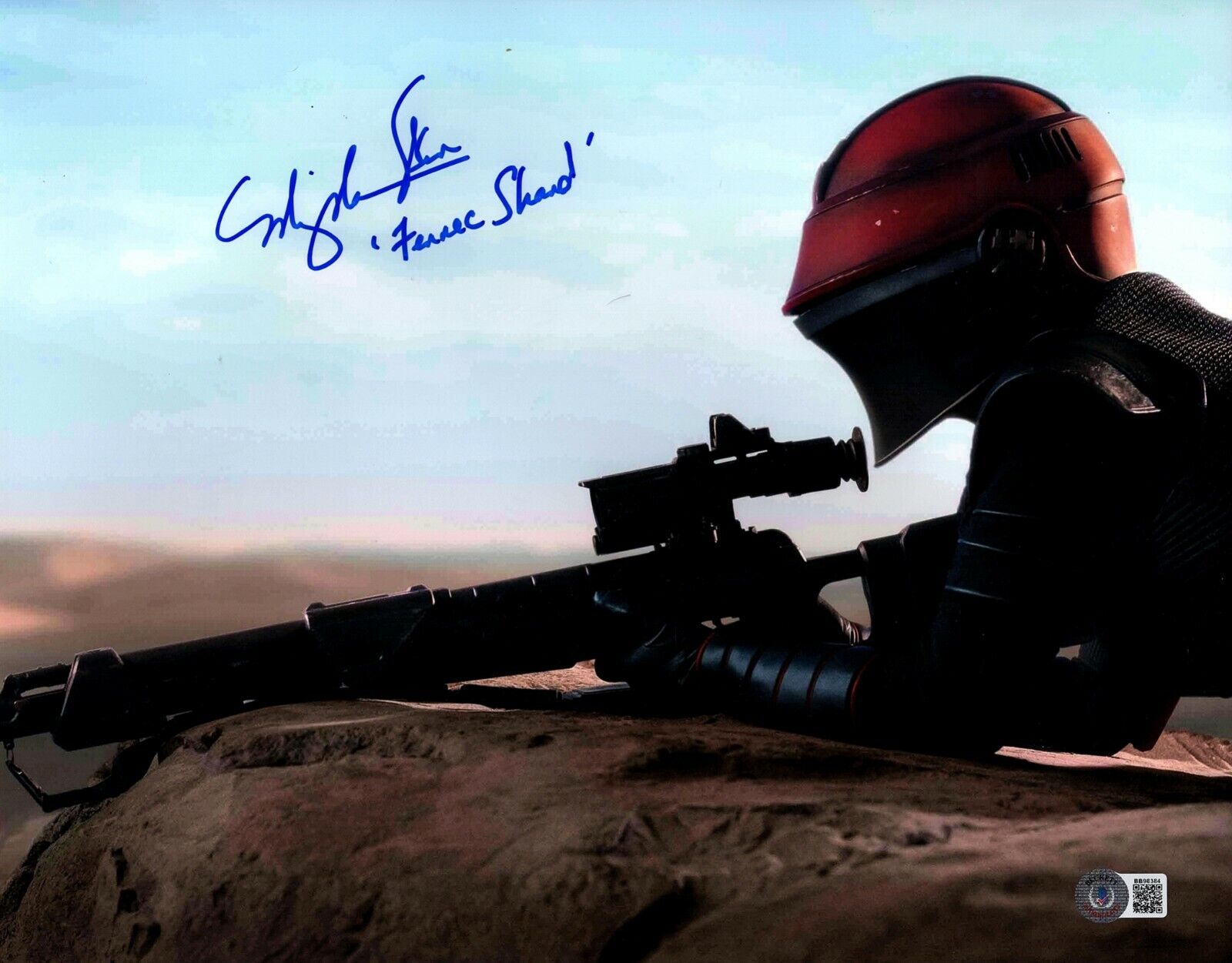 MING-NA WEN Signed Photo Poster painting 11x14 MANDALORIAN Fennec Shand