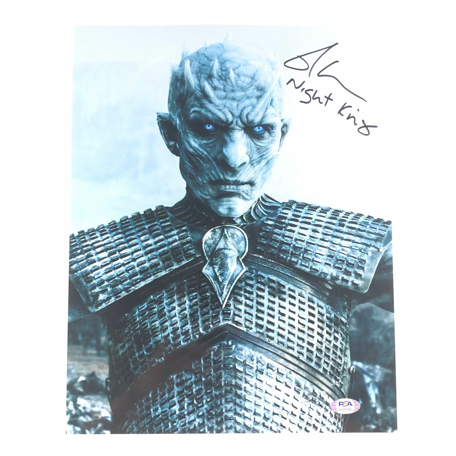 RICHARD BRAKE signed 11x14 Photo Poster painting PSA/DNA Autographed Game Of Thrones Night King