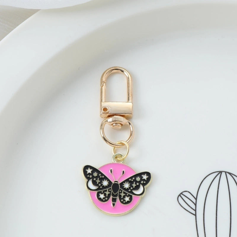 Glam Cute Pastoral Animal Letter Alloy Asymmetrical Keychain