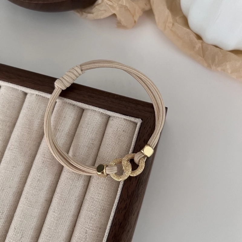 Women’s Casual Minimalist Geometric Rubber Band Hair Tie