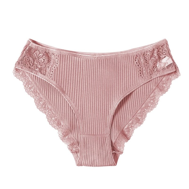 FINETOO M-2XL Cotton Panties Women Comfortable Underwears Sexy Low-Rise Underpants Female Lingerie Plus Size Ladies Briefs 2020