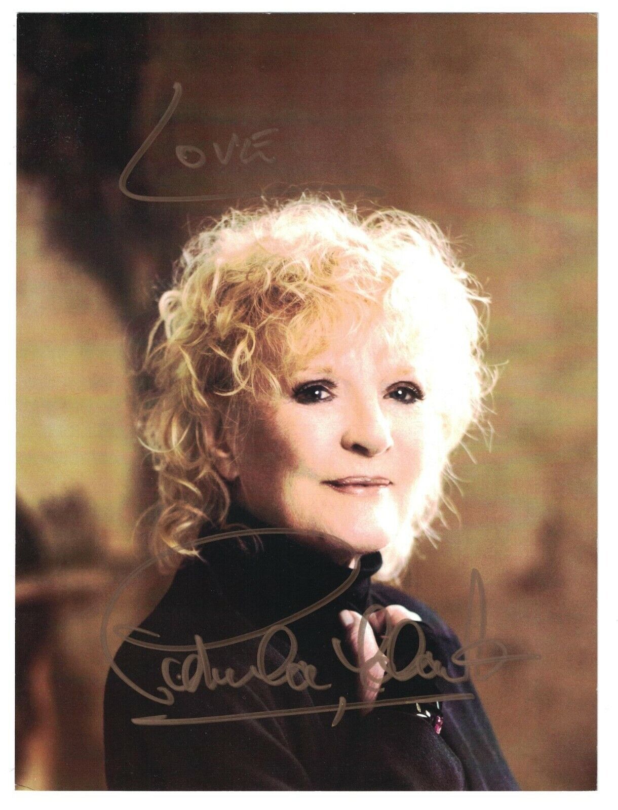 Petula Clark Signed Autographed Photo Poster painting Actress Singer