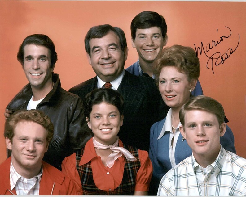 Marion Ross Signed Autographed Happy Days