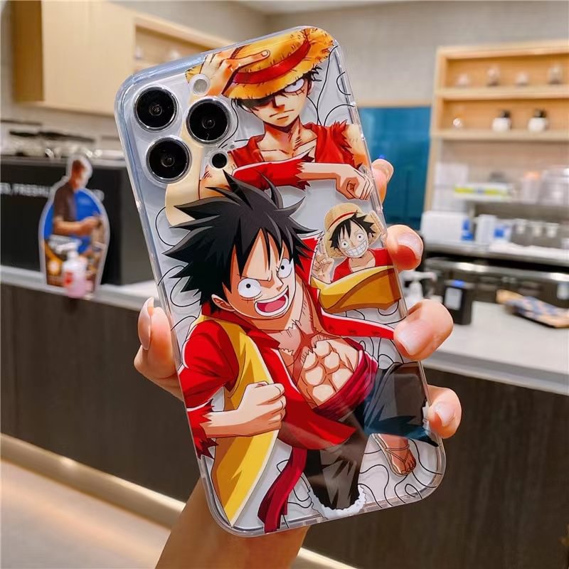 One Piece Comics Transparent Phone Case