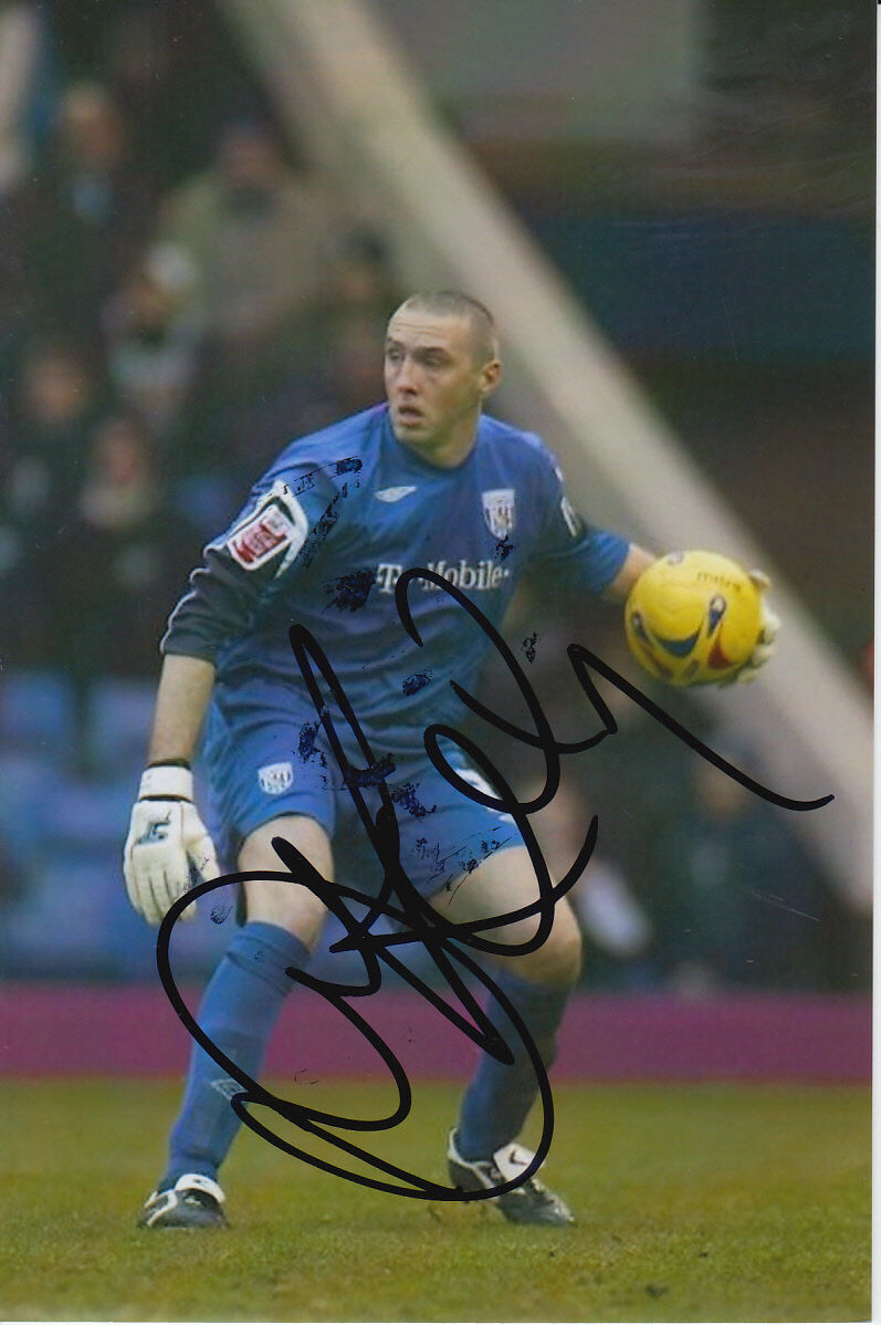 WEST BROM HAND SIGNED DEAN KIELY 6X4 Photo Poster painting 2.