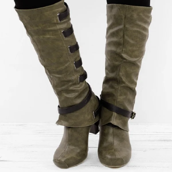 Women Vintage Boots Casual Plus Size Shoes | IFYHOME