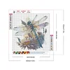 Diamond Painting-DIY Full Round Drill Dragonfly