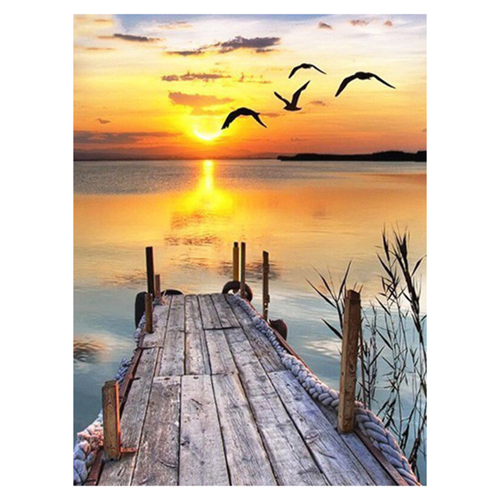 

Sea Sunset - Square Drill Diamond Painting - 40*50CM, 501 Original