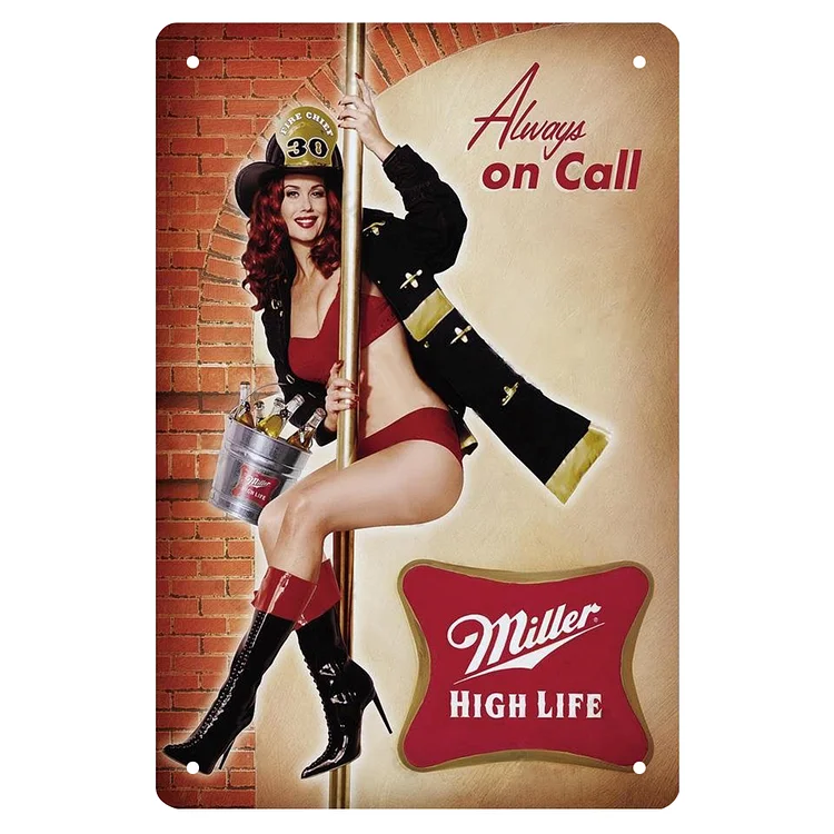 Miller Beer - Vintage Tin Signs/Wooden Signs - 8*12Inch/12*16Inch