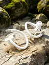 Silicone Ear Hooks for Samsung Galaxy Buds 4 Pro/buds 4 Anti-Lost Ear Hooks with Anti-lost Strap Lanyard Comfortable Anti-fall Ear Hook