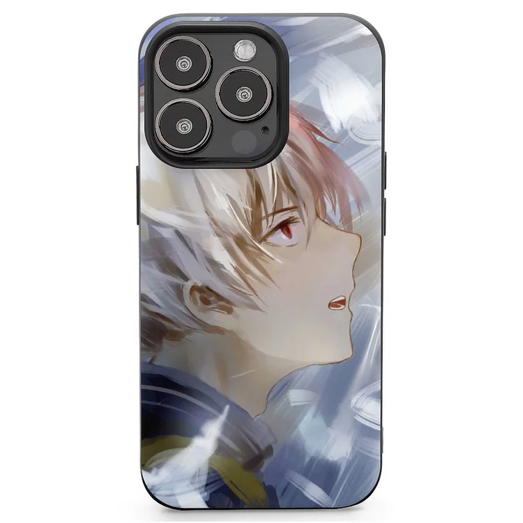 Shoto Todoroki Anime My Hero Academia Phone Case(51) Mobile Phone Shell IPhone 13 and iPhone14 Pro Max and IPhone 15 Plus Case - Heather Prints Shirts