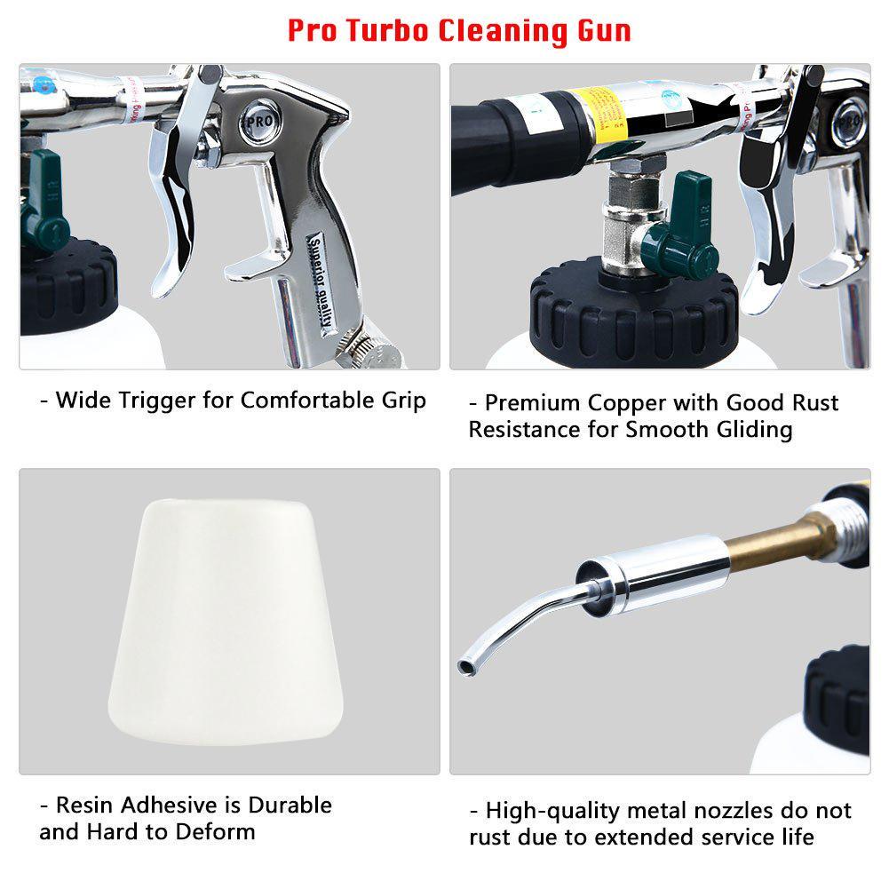 High Pressure Car Interior Cleaner Automotive Interior cleaning Gun