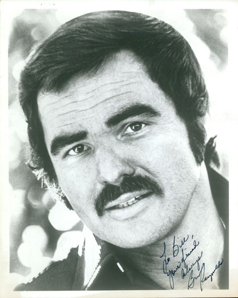 Burt Reynolds (Vintage, Inscribed) signed Photo Poster painting COA