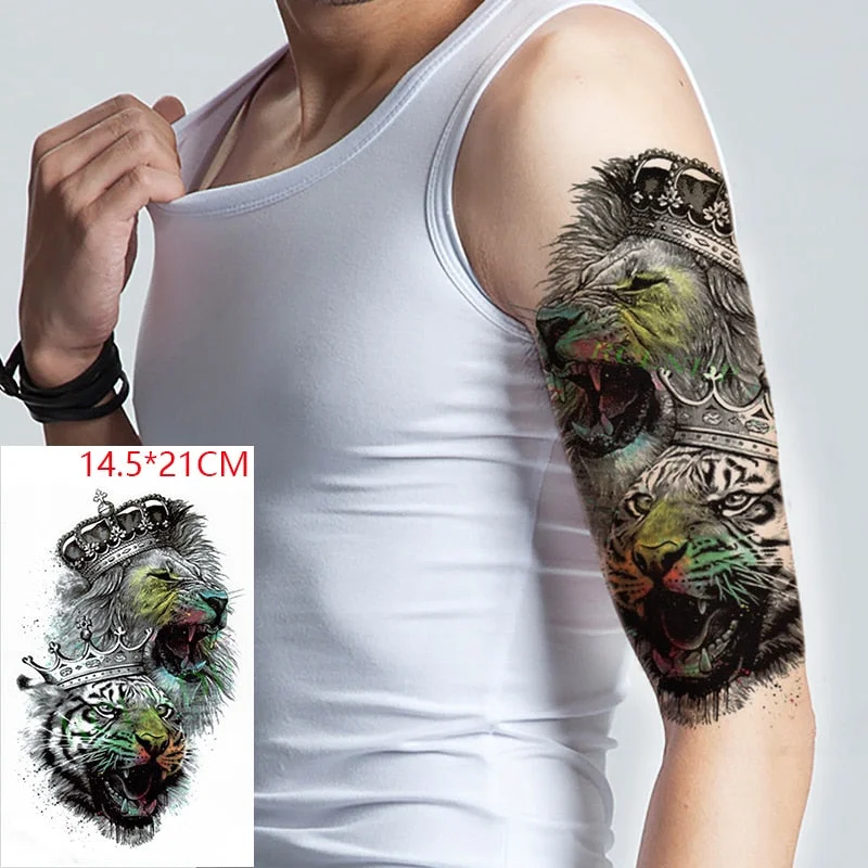 Waterproof Temporary Tattoo Sticker Poker Ace of Spades Letter Flower Art Flash Tatoo Fake Tatto Stickers for Girl Men Women