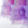 Summer Unicorn Flower Kid Girl Sequin Star Dress
