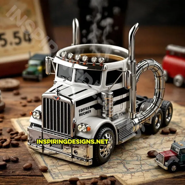 🔥Last 4 hours Sale -Handcrafted Truck Coffee mug