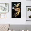Golden Lady Full 11CT DIY Stamped Needlework Embroidery Kit 11.81x19.68inch Embroidery Needlepoint Starter Kits Cross Stitch Art and Crafts Kits for Beginners Adults Home Decor