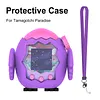 Cute Owl Silicone Cover Fit for Tamagotchi Paradise Pet Accessories Protective Sleeve Case with Lanyard Scratch-Resistant
