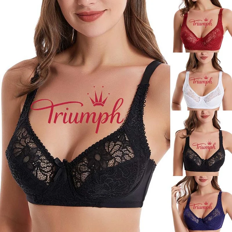 TRIUMPH – 3 DB 💥Vékony, varrat nélküli LATEX fehérnemű BUBBLE CIPKE[75A-110E]