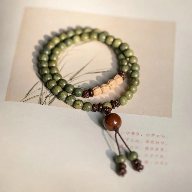 Sandalwood Positive Peace Bracelet