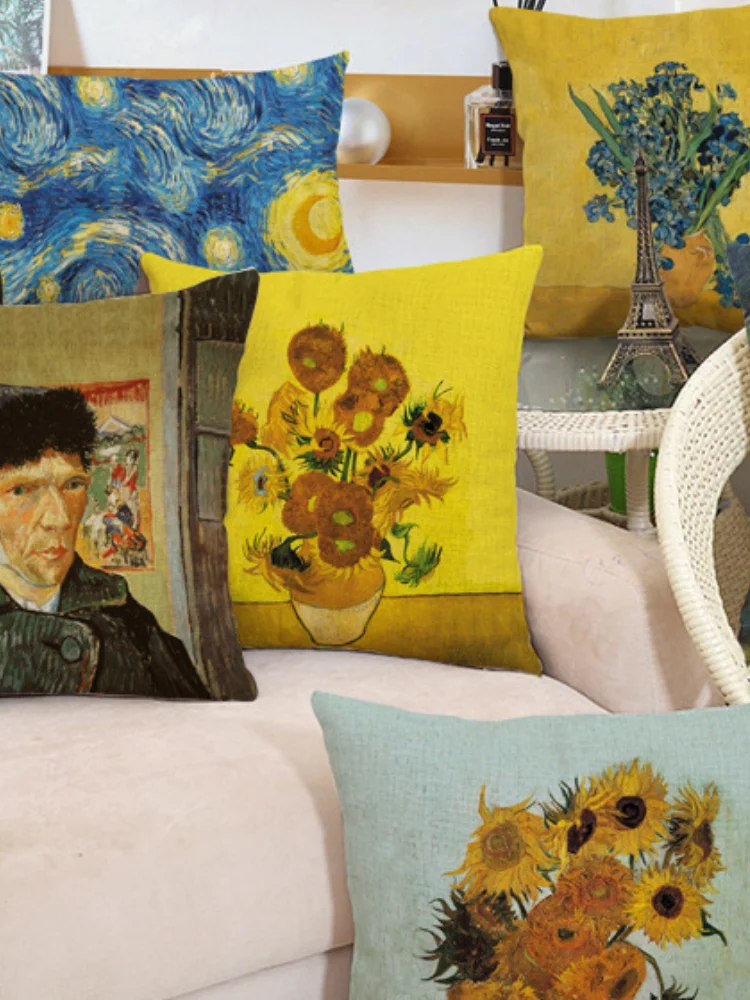 Van Gogh Art Print Pillow/Pillow Case