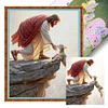 Jesus Saves-11CT Stamped Cross Stitch 40*50cm/15.75*19.69in