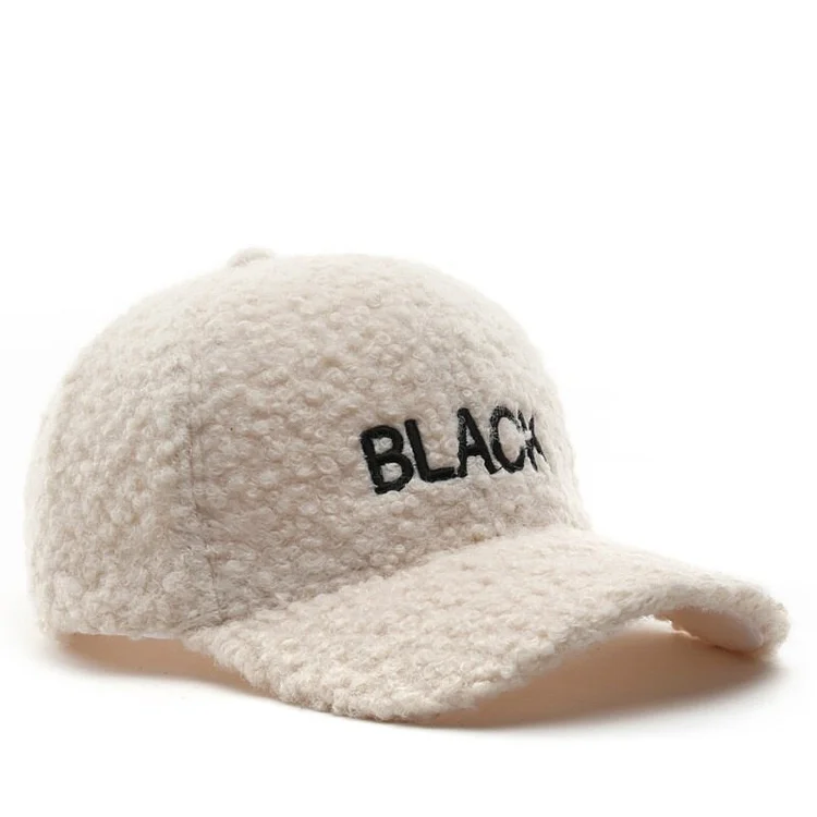 Baseball Cap Women Autumn Winter Lambswool Warm Hats For Man Snapback Hat Female Hip Hop Cap Gorras Bone Casquette Gorro Hats