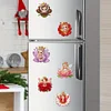 6Pcs Diamond Painting Acrylic Flower Fairy Elf Fridge Stickers
