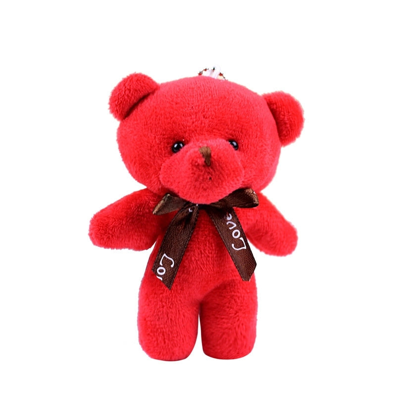 Teddy Conjoined Bear Doll Bear Pendant Plush Teddy Bear Doll Clothing Pendant Creative Small Gift Doll