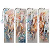 4Pcs DIY Diamond Bookmark Art Projects Irregular Shaped Diamonds Diamond Painting Art Bookmarks for DIY Making Beginners Adult Art Craft Supplies