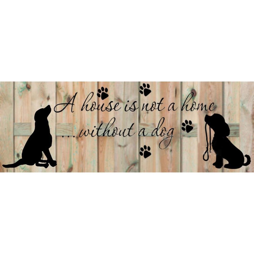 Full Round Diamond Painting Dog （80*30cm）