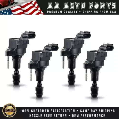 Dronehint Pack of 4 Ignition Coil For Chevy Cobalt, Equinox Pontiac G4 G5 G6 UF491 C1552 (For: GMC) Parts