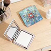 DIY Snowflake Diamond Painted Mirror